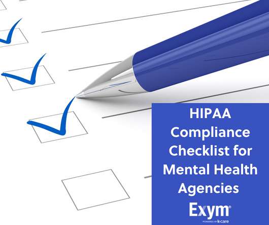 HIPAA Compliance Checklist for Mental Health Agencies